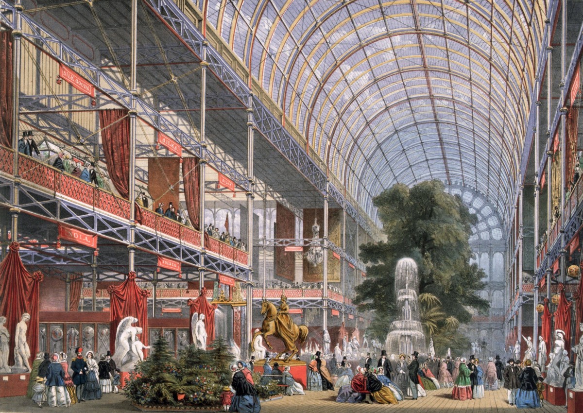 Crystal Palace 1851 Joseph Paxton 1803 1865 Design Luminy